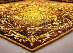 黄金铺地图片的风水 - 黄金铺地十字绣图片