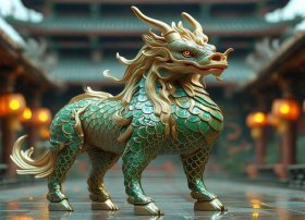 麒麟在佛教中象征意义 - 麒麟在佛教中象征意义是什么