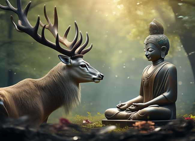 鹿和佛(鹿和佛教的关系是什么) 鹿和佛(鹿和佛教的关系是什么)