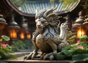 麒麟在佛教的寓意、麒麟在佛教的寓意和象征