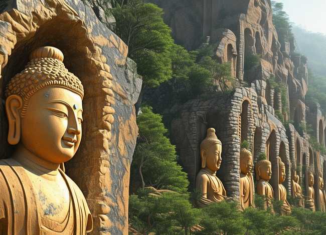 麦积山佛像简笔画,麦积山佛像简笔画图片大全 麦积山佛像简笔画,麦积山佛像简笔画图片大全