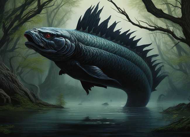 黑鱼民间传说、黑鱼民间传说图片