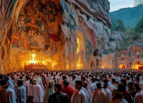 鼓山佛窟法会 鼓山佛窟法会图片