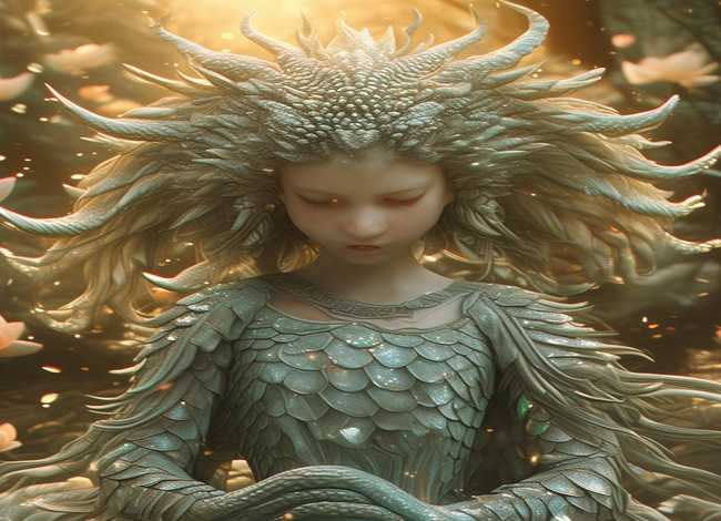 龙女成佛的故事，龙女成佛的故事法华经