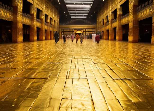 黄金铺地的故事（佛教故事黄金铺地）