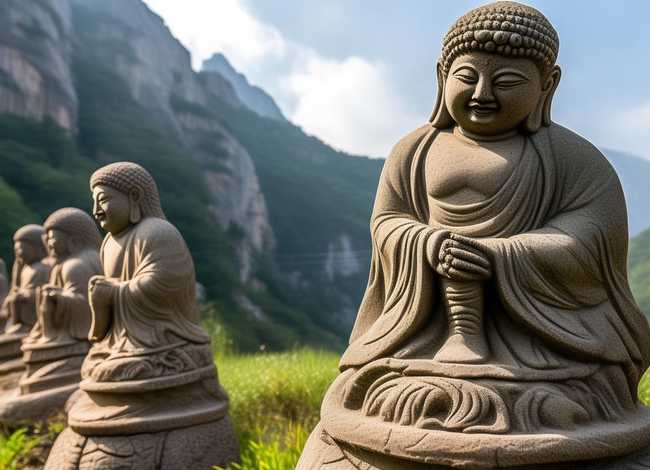 麦积山佛像的故事、麦积山佛传故事碑