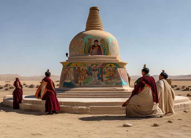 龟兹的佛教文化,对中原地区曾经产生过很大的影响 - 龟兹国在佛教传播中的地位