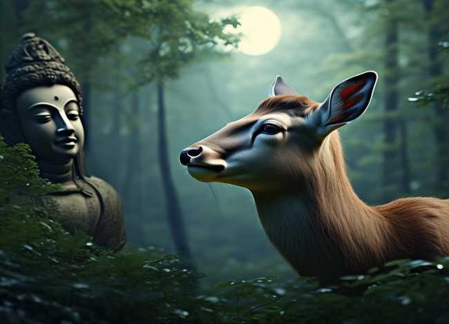 鹿 佛教 - 鹿 佛教故事