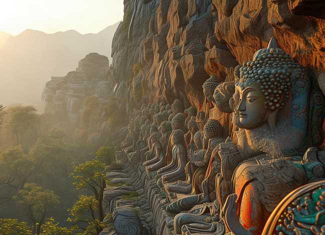 麦积山佛教故事 - 麦积山佛像故事