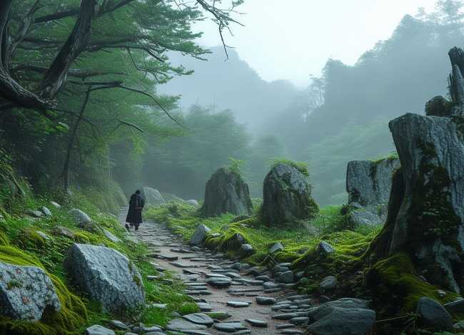 鼓山古道的故事，鼓山古道的故事简介