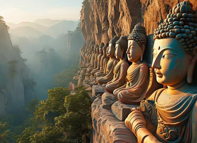 麦积山佛教故事 - 麦积山佛像故事