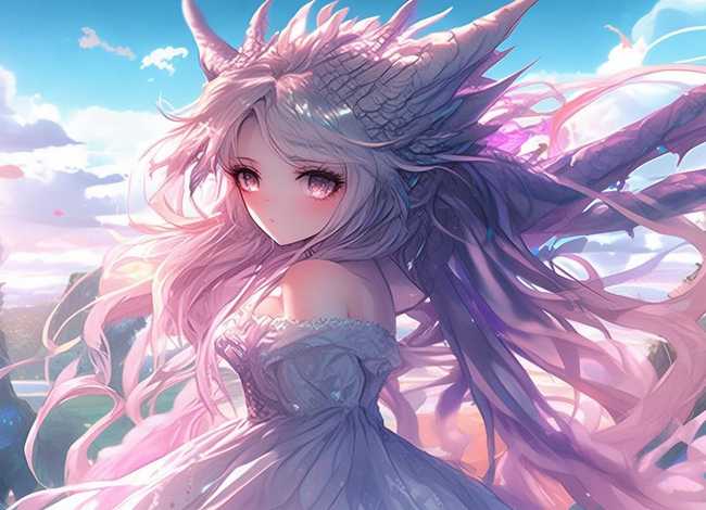 龙女动漫二次元 龙女动漫二次元头像