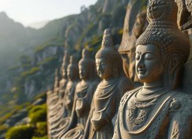 麦积山佛像的故事、麦积山佛传故事碑