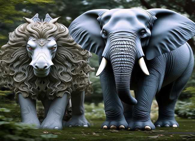 麒麟和大象 麒麟和大象哪个镇宅 麒麟和大象 麒麟和大象哪个镇宅