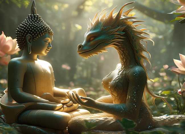 龙女佛陀 - 佛说龙女菩萨陀罗尼 龙女佛陀 - 佛说龙女菩萨陀罗尼