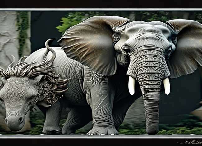 麒麟和大象 麒麟和大象哪个镇宅 麒麟和大象 麒麟和大象哪个镇宅