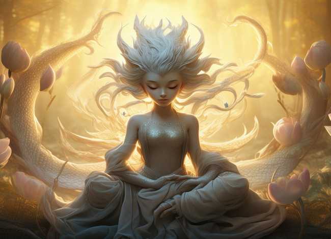 龙女成佛的故事，龙女成佛的故事法华经