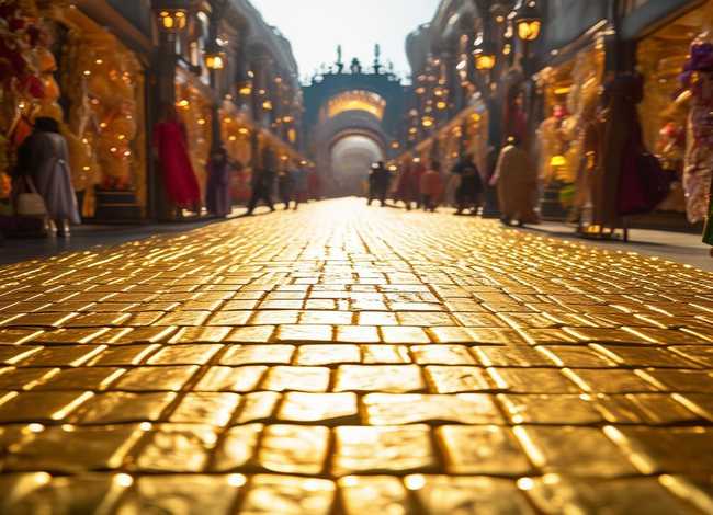 黄金铺是什么意思、黄金铺路是什么意思