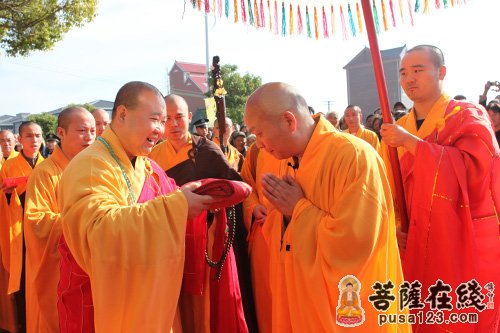 「佛教」上海广福讲寺举行全堂佛像开光暨玄光法师升座庆典