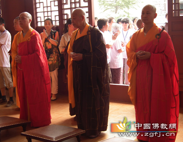「佛教」河北石家庄真像寺隆重举行真像寺落成暨佛像开光法会