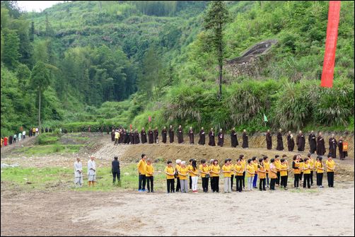 「安福寺」浙江天圣山安福寺怀老中心奠基典礼圆满举行 「安福寺」浙江天圣山安福寺怀老中心奠基典礼圆满举行