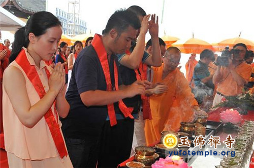 上海玉佛禅寺消除公共安全隐患保护性修缮工程开工典礼暨祈福大法会