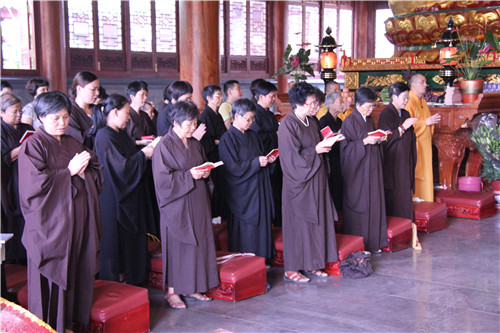 「观音」福建厦门石室禅院、梵天禅寺举行观音成道日拜千佛祈福吉祥法会