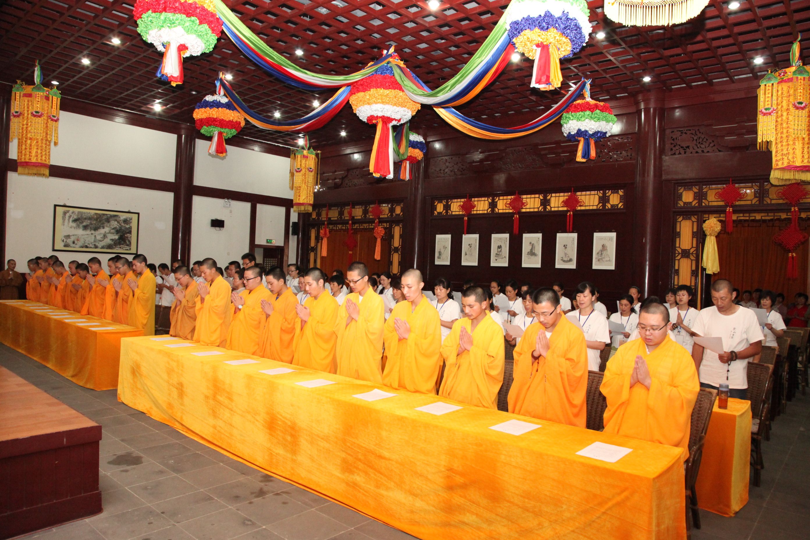 「重元寺」寒山书院第一期在家众佛学培训班结业典礼在苏州重元寺举行 「重元寺」寒山书院第一期在家众佛学培训班结业典礼在苏州重元寺举行