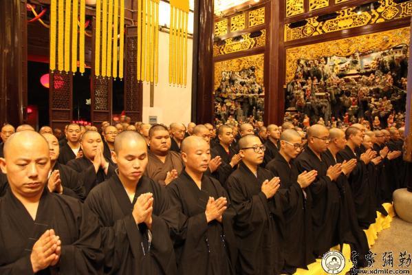「佛教」浙江雪窦山资圣禅寺传授三坛大戒法会第四天
