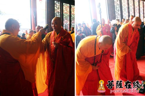 「佛教」上海南山古寺举行全堂佛像开光暨灵宏法师晋院升座庆典