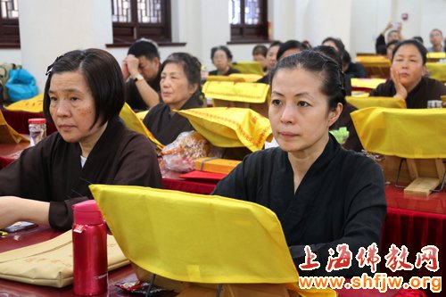 「佛教」上海沉香阁住持定慧法师宣讲《修学八正道的生命意义》