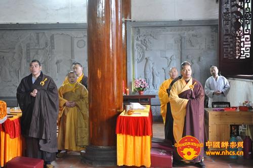 「佛教」广东韶关南华禅寺举行祈福大悲忏法会