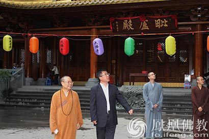 「佛教」中国佛教协会刘威秘书长莅临大佛寺调研