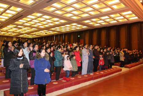 「佛教」江苏常州宝林禅寺举行义工岁末联欢会