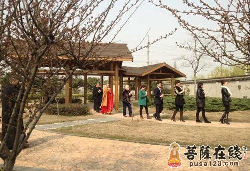 「佛教」江苏昆山一宿禅院举行光明讲堂奠基洒净仪式