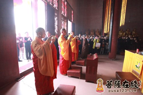 「佛像开光」江西省宜春市古林禅寺举行释迦牟尼佛佛像开光法会