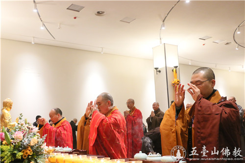 「佛教」五台山真容寺隆重举行斋僧祈愿法会