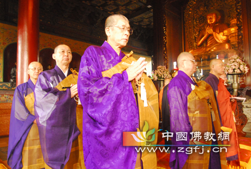 「佛教」中日佛教界为我国二战死难劳工举行超度法会