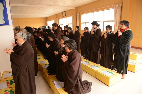 「佛教」山东三学净苑举办释迦牟尼佛出家日祈福佛七法会