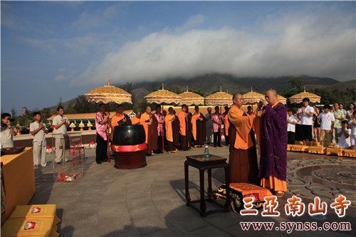 「观音」海南三亚南海观音开光十周年放生祈福庆典隆重举行