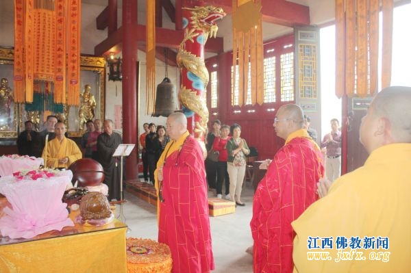 「佛教」纯一法师至江西抚州临川青莲山禅寺讲授观音“普门妙法”