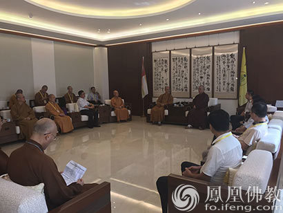 「佛教」本性禅师：为世界佛教论坛 走访拜见台湾佛教界代表