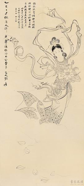 「张大千」张大千佛画艺术欣赏