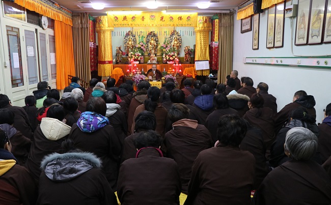 「佛教」东林寺北京普贤莲社念佛法会