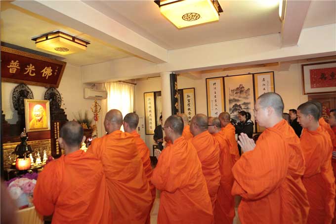 「佛教」泰国驻八国佛教大使团齐聚弘法寺