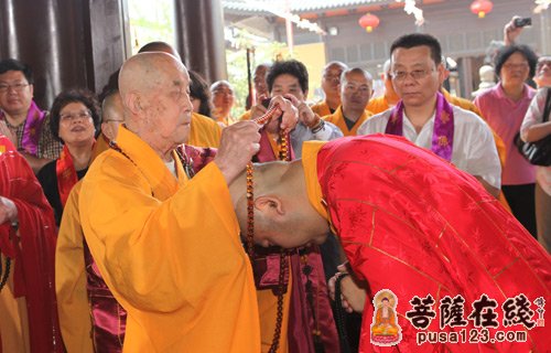 「佛教」上海宁国禅寺开山850周年暨平熙法师升座庆典