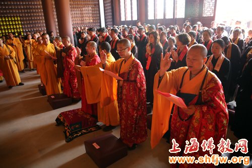 「佛教」千佛护佑 上海隆庆寺举行灵山宝殿千佛安座祈福法会 「佛教」千佛护佑 上海隆庆寺举行灵山宝殿千佛安座祈福法会