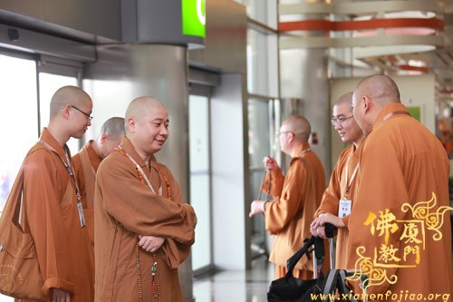 「佛教」印顺导师舍利回归迎奉法会赴台迎请团今日起程 「佛教」印顺导师舍利回归迎奉法会赴台迎请团今日起程