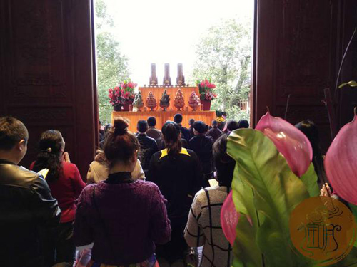 「佛教」福建厦门进明寺举行观音菩萨圣诞祈福法会