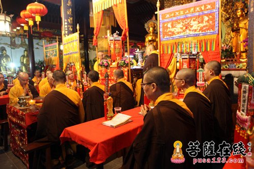 「佛教」上海沉香阁举行应慈长老圆寂五十周年祭传供法会
